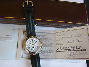 DUNHILL"CHRONOMASTER"-TRIPLO CALENDARIO E FASI LUNARI-ZENITH EL PRIMERO 410-40MM