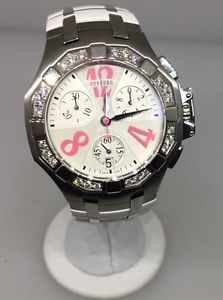 CONCORD SARATOGA STAINLESS STEEL & DIAMOND LADIES WATCH NEW!! $6,490 RETAIL!!!!!