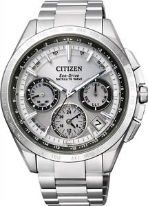 New!! CITIZEN ATTESA Eco-Drive GPS SATELLITE-WAVE F900 CC9010-66A EMS Speedpost