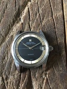 Vintage Universal Geneve UG Polerouter Super With Original Crystal and Crown
