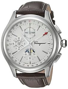 NEW Salvatore Ferragamo Automatic Chronograph Moon Phase 7751 Watch FFU010016