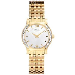 Wittnauer 12RB27 Womens Mop Dial Quartz Watch with Stainless Steel Strap