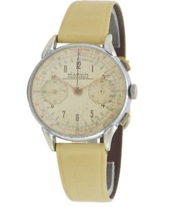 Vintage Marvin Mechanical Chronograph Watch Landeron Movement WatchXperience UK