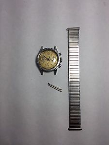 Very Rare Vintage Gallet Stainless Flying Officer Watch