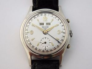 Vintage Heuer Bumper Automatic Triple Date