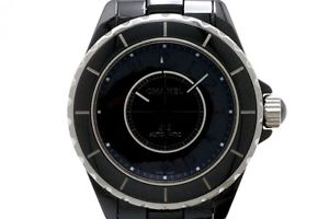 Free Shipping Pre-owned CHANEL J12 Index Black H3829 One Shot Limited Edition