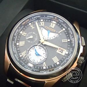 Free Shipping Pre-owned CITIZEN AT9055-54E EXCEED Black Limited Edition 850