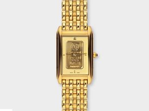 Charmex Herren-Armbanduhr Gold Ingot 1555
