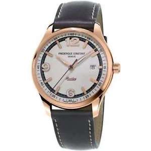 Free Shipping Pre-owned Frederique Constant vintage Rally 40mm Grey Automatic