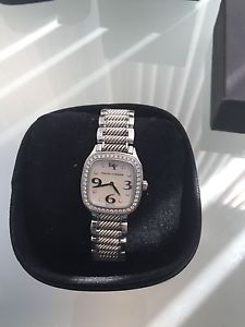 NEW! Authentic David Yurman Thoroughbred watch .56 carats in diamonds  ~$4400~