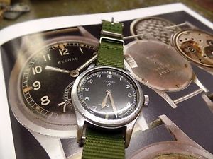 WWW Dirty Dozen record Military ww2 Watch Rare british military serviced