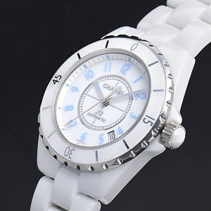 Free Shipping Pre-owned CHANEL J12 38 Bluelight World Limited 2000 H3827 Men's