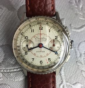 BREITLING GENEVE 1942 CHRONOGRAPH Patent  # +217012 EXCELLENT CONDITION!!