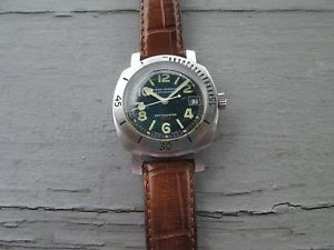 1960's NIVADA Grenchen DEPTHMASTER 1000 Diver - original, accurate, gorgeous