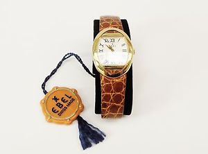 #305. WOMEN'S EBEL SATYA WRIST WATCH 18K YELLOW GOLD