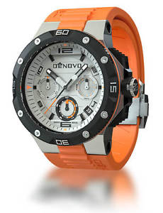 DENOVO Dn202024woo Mens Orange S