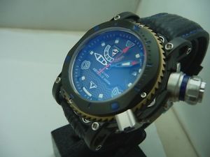 VISCONTI ABYSSUS 3000 METERS DEEP BLUE SPORT DIVE - DARK TREATMENT - NEW B & P