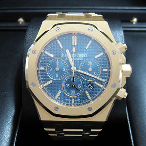 Audemars Piguet Royal Oak 41mm Yellow Gold BLUE DIAL 26320BA.OO.1220BA.02