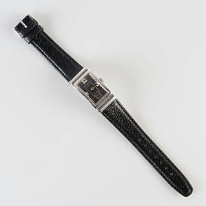 Vintage Circa 1946 Genuine Hamilton Platinum Wrist Watch W/ Diamonds .06ctw