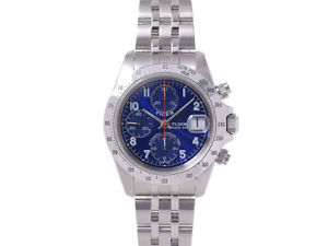 Free Shipping Pre-owned TUDOR Prince Day Chrono Time Tiger 79280 SS Automatic