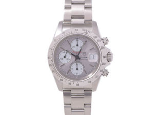 Free Shipping Pre-owned TUDOR Chrono Time 79280 SS Tiger Woods Model Automatic