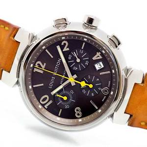 Louis Vuitton Tambour Chronograph Overhauled Q1121 DA0666