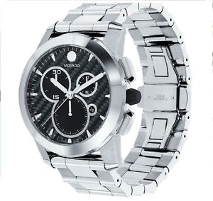 Movado Vizio Chronograph 606551 Wrist Watch for Men