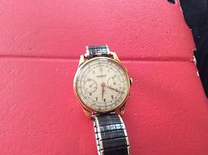 18K Swisse Chronograph Watch Rose Gold