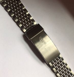 1960s Heuer Autavia Gay Frères Bracelet New Old Stock Condition
