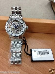 EPOS ladies women Swiss watch Mechanical self-winding SKELETON 4390 34mm,steel