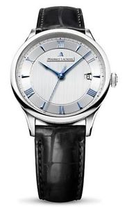 Maurice Lacroix Masterpiece Date Automatic Silver Dial Mens Watch MP6407-SS001-1