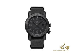Glycine Airman 42 Automatic Watch, GL 293, GMT, PVD, Black, GL0070