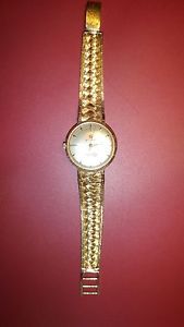 Lucien Piccard 14k Gold Watch hr