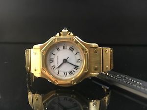 Cartier Santos Octagon oro 18kt ref. 090601432