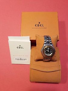ebel voyager gmt - 18k yellow gold and stainless