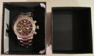 $1,400. MSRP 32 Degrees Polar Steel Chronograph Model 1155M new men's watch