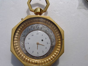 Antique French 1/4 Repeater Watch Desk circa 1800