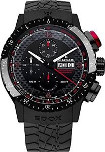 Edox Mens 01118 37nr Nro Chronor
