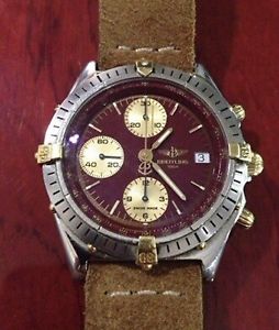 Breitling Chronomat Acciaio oro gold automatico chronograph B13048 13048