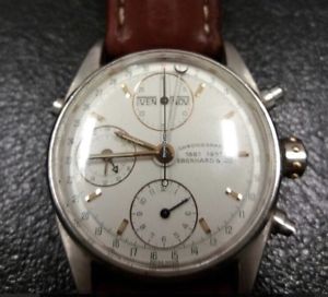 Eberhard & Co. Navy Master chrono chronograph automatic full set Ref 31011/B6