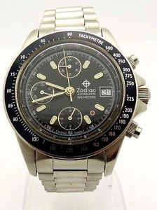 Zodiac - Red Point chronograph 406.32.12 Baru Jewish race 7750 deployment watch