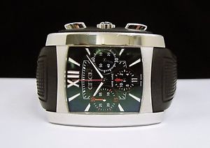 EBEL Brasilia Chronograph Automatic Stainless Steel Men's Watch Rubber E9126M52