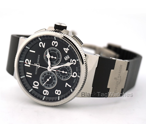 Ulysse Nardin Marine Chronograph Manufacture 1503-150-3/62 Watch