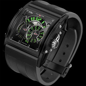 HD3 THREE MINDS TITANIUM PVD WATCH RETAIL $59000