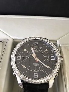 Jacob & Co Diamond Watch 47mm 5 Time Zone Boxed With Accessories