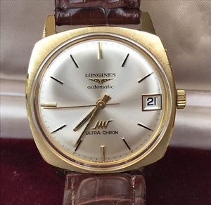 Longines Automatic Ultra-Chron Gold 18 Kt 36.000 a/h cal. 431 Vintage 70's + Box