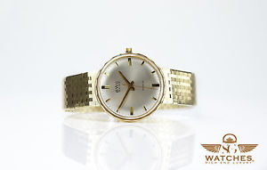 BWC Swiss Vintage 585 / 14K Gelbgold Gold Watch Armbanduhr