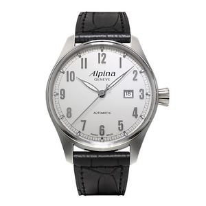 Alpina Men S Aviation Silver Dia