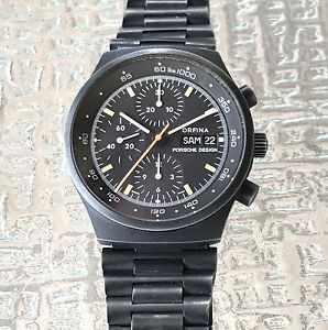 VINTAGE Orfina PORSCHE DESIGN Chronograph AUTOMATIC ETA 7750