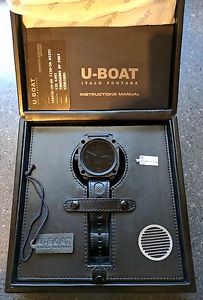 U-Boat Thousands of Feet Wrist Watch for Men - Black/Black